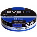 Диск DVD-R 4.7GB 16x 20 Pack Spindle, Intenso Германия (4101153 )